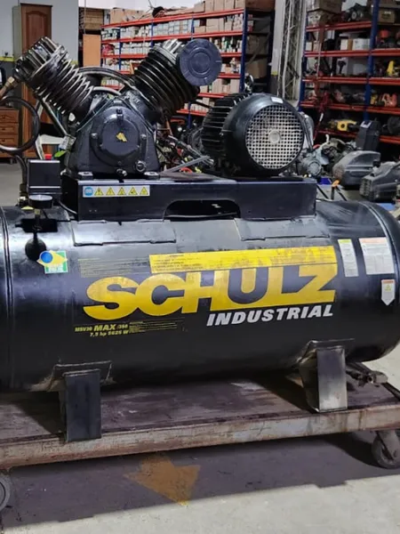 Compresor 500L después de la reparación