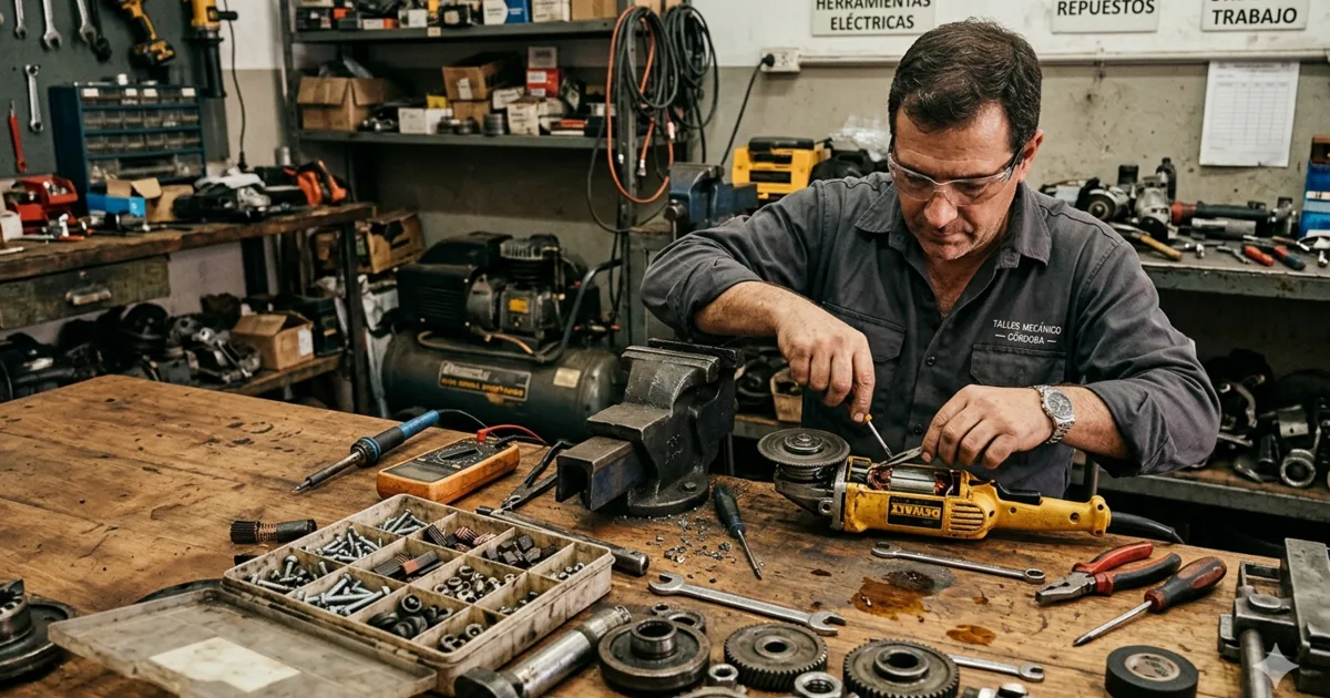 Dónde reparar herramientas eléctricas en Córdoba (guía completa)